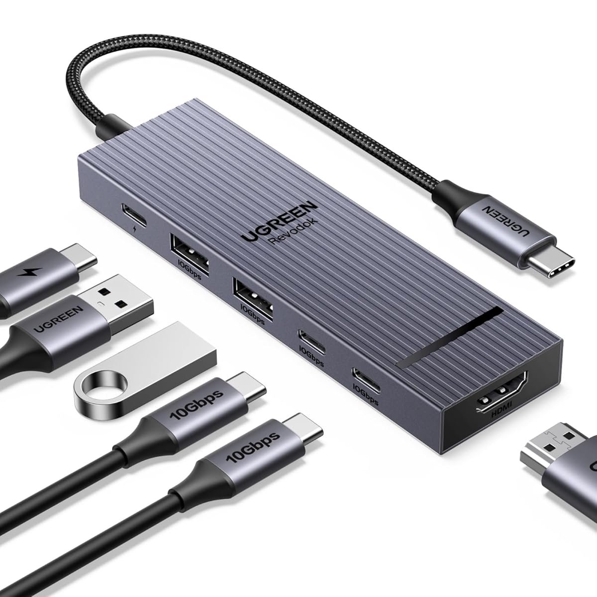 UGREEN USB C Hub 6in1