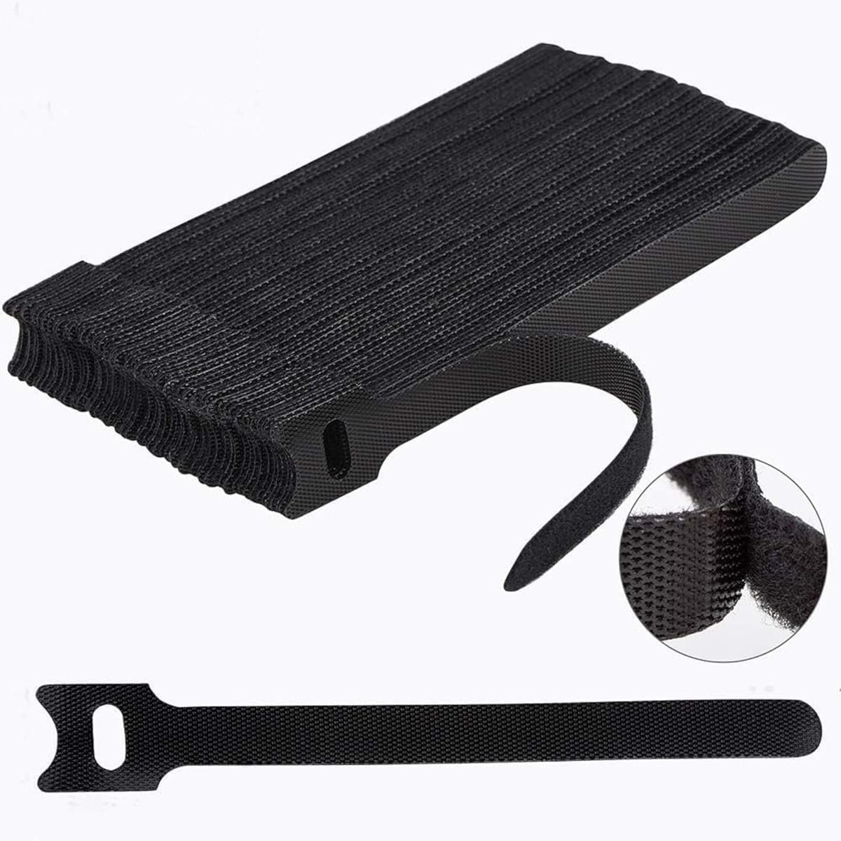 Velcro Cable Ties Pack 100pcs