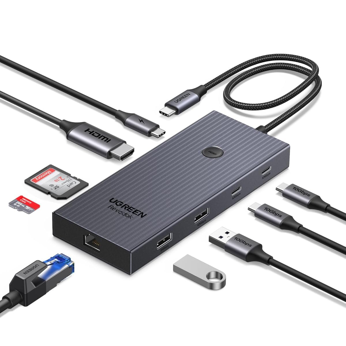 UGREEN USB C Hub 9in1
